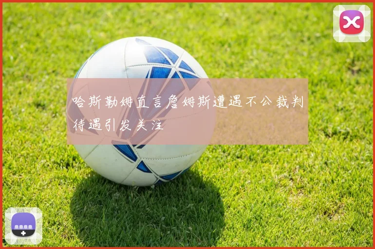 哈斯勒姆直言詹姆斯遭遇不公裁判待遇引发关注